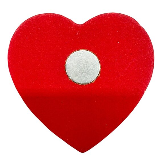 Virginia-Themed Wooden Sign Black Canvas Metal State Cutout Heart Magnet & Clip - Picture 5 of 12